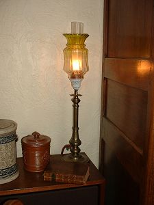 Gaslampe in Lüttich